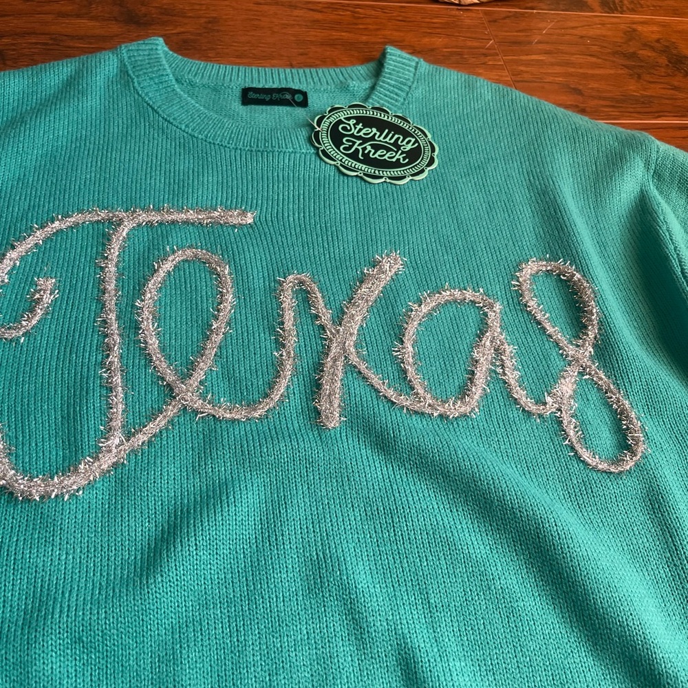✨ Texas Tinsel Sweater ✨